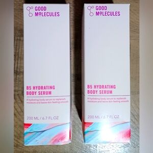 Good Molecules B5 Moisturizing Body Serum Bundle 2 Pieces NWT In Box
